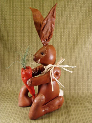 Chocolate Sitting Rabbit